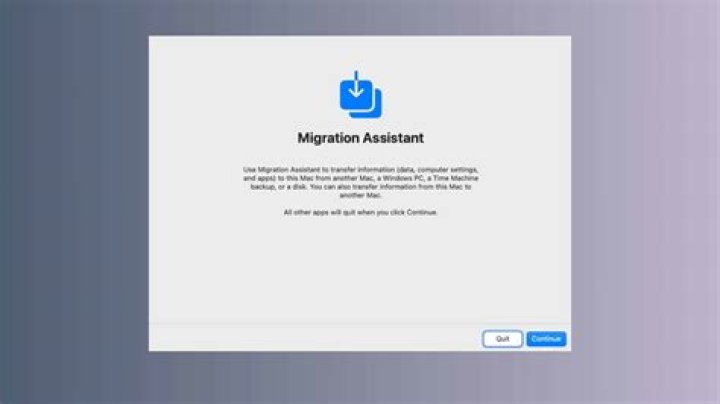 Does Migration Assistant erase new Mac?