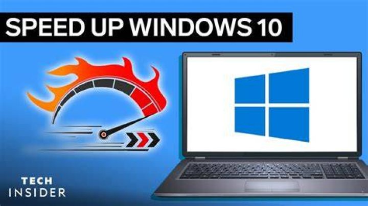 How do I speed up my computer Windows 10?