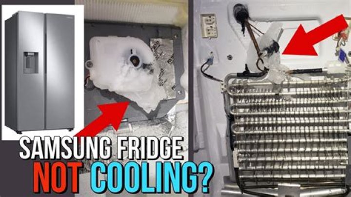 What is wrong with a refrigerator that is not cooling?