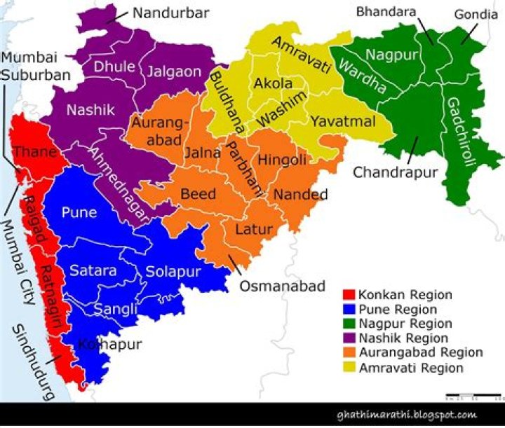 Which area comes under Marathwada?